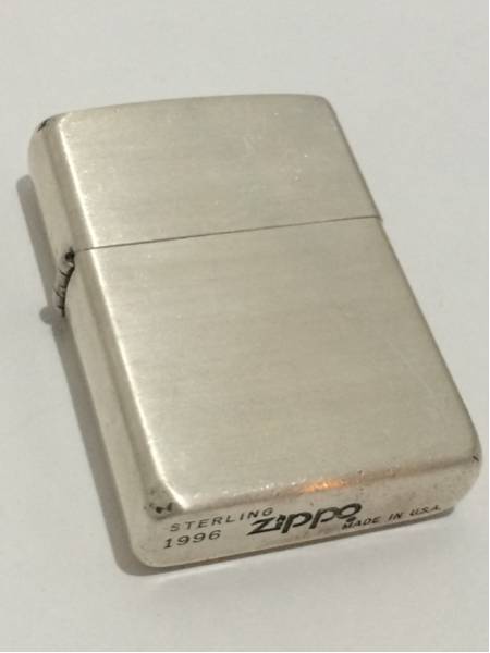 96年製☆ZIPPO☆スターリングシルバー STERLING 純銀 925 美品 96年製☆ZIPPO☆スターリングシルバー STERLING 純銀 925 美品