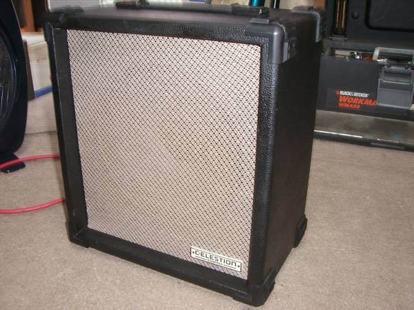 セレッション１０インチ８６０ｗのリヤバスレフベースキャビ