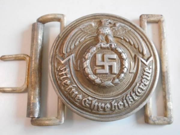 ドイツ軍 親衛隊指揮官 ベルトバックル レプリカ