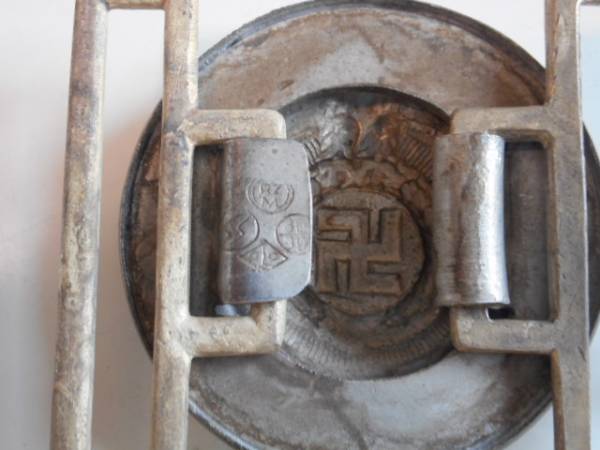 ドイツ軍 親衛隊指揮官 ベルトバックル レプリカ