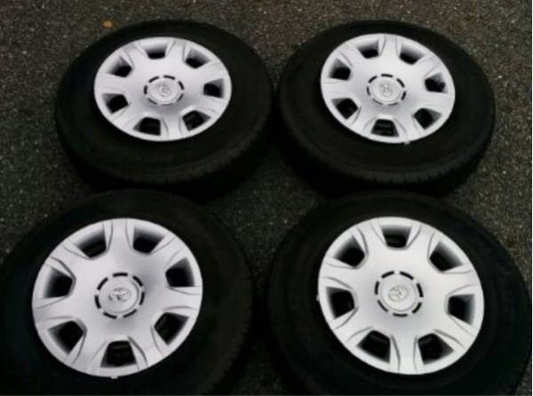 ハイエース200系 純正タイヤ/ホイール 4本セット 新車外し