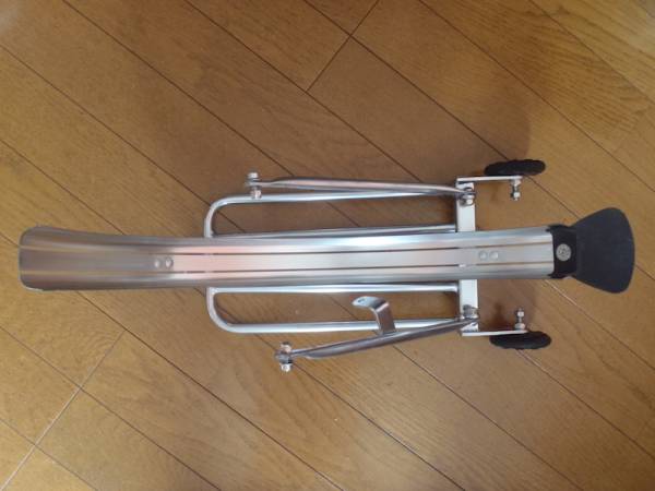 ブロンプトンBROMPTON 日東NITTO リアキャリア(Easy Wheels付き)(リア