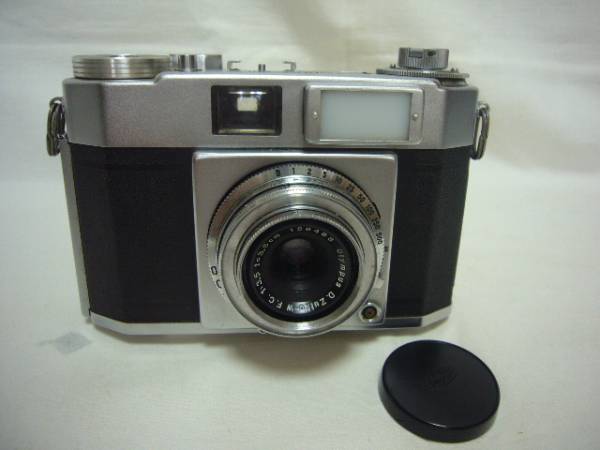 ☆オリンパスWIDE-E 日本初の単独露出計搭載35mm判カメラ☆1957