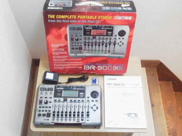 ●BOSS/BR-900CD/動作良好品/付属品有り/最新（Ver.2.12）UP済み