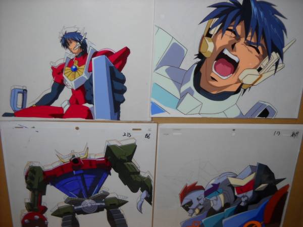 ☆小さな巨人ミクロマン・セル画10点set⑨・伊藤健太郎・TAKARA(ま行