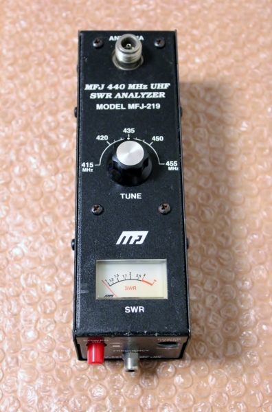 M J F 製 モデル MJF-219 433MHz 特化 SWR アナライザー M J F 製