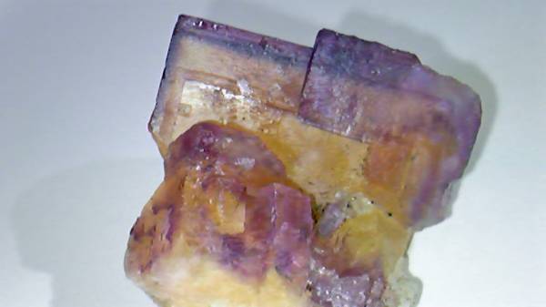 フローライト／蛍石☆イリノイ・Victory Mine☆パープルイエロー