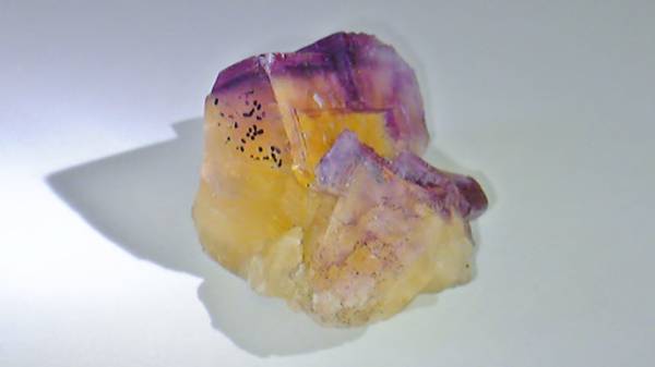 フローライト／蛍石☆イリノイ・Victory Mine☆パープルイエロー