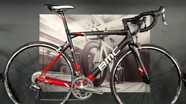BMC SLR02 2014 105 新品同様 ロードバイク 赤黒 本体 完成車(500mm 