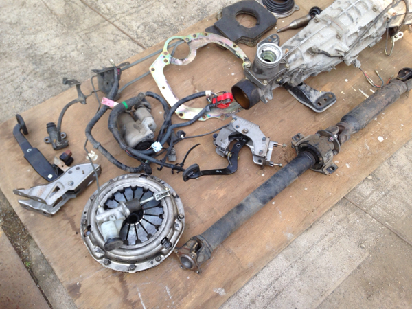 S15 シルビア 6速ミッション 6MT 載せ替えキット一式 SR20DET