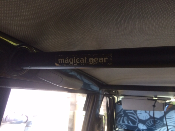 ダイハツ　ネイキッド　magical gear ダイハツ ネイキッド システムバー 純正2本セット マジカルギア