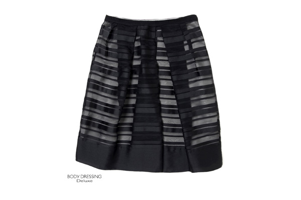 美品★ボディドレッシングDX★お洒落！デザインスカートF084