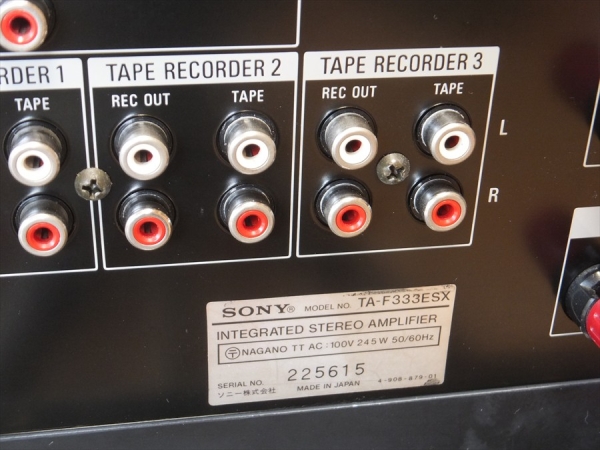 ソニーグループ SONY プリメインアンプ TA-F333ESR | 価格