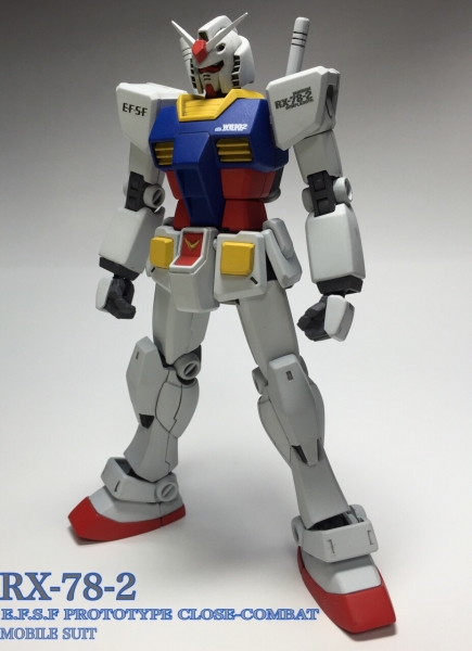 HG 1/144 （REVIVE） RX-78-2ガンダム 【徹底改修塗装完成品】(完成品 