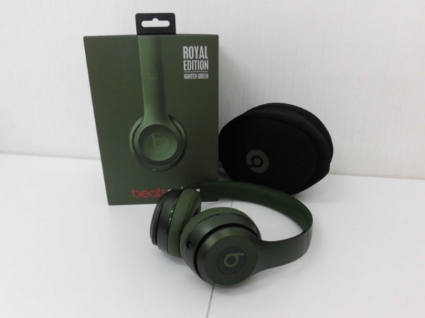 1円～新品未使用☆beats solo2☆ビーツソロ2☆ヘッドホン☆緑