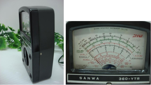 126☆used【SANWA（サンワ）テスター☆360-YTR】《A》(電気計測