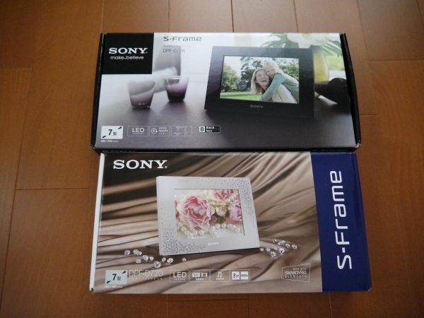 1円～◇SONYフォトフレーム2点セット【未使用品】