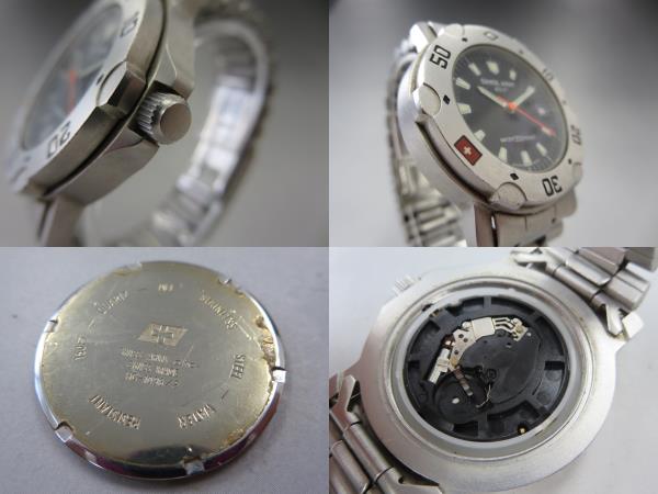 SWISS ARMY dhc+ HC-1098/2メンズ クォーツ 中古22神47