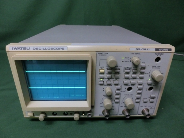 IWATSU 生き返ら 100MHzアナログオシロスコープ SS-7811