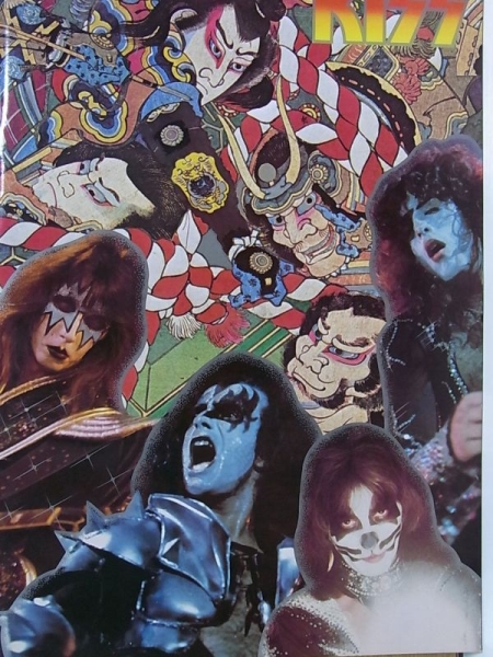 キッス日本公演1977年3/24～4/4のコンサートパンフレット