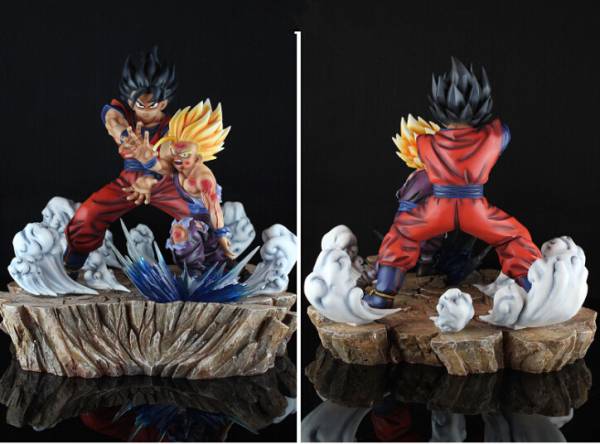 ドラゴンボールz 親子 かめはめ波 完成品 限定 悟空 黒髪ver その他 売買されたオークション情報 Yahooの商品情報をアーカイブ公開 オークファン Aucfan Com