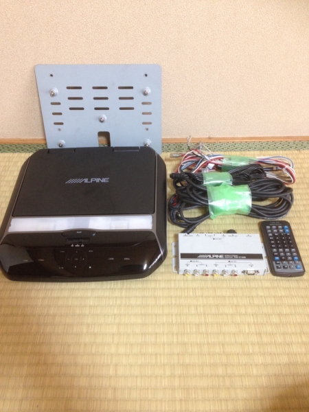 ＠ALPINE アルパイン フリップダウンモニター TMX-R1500
