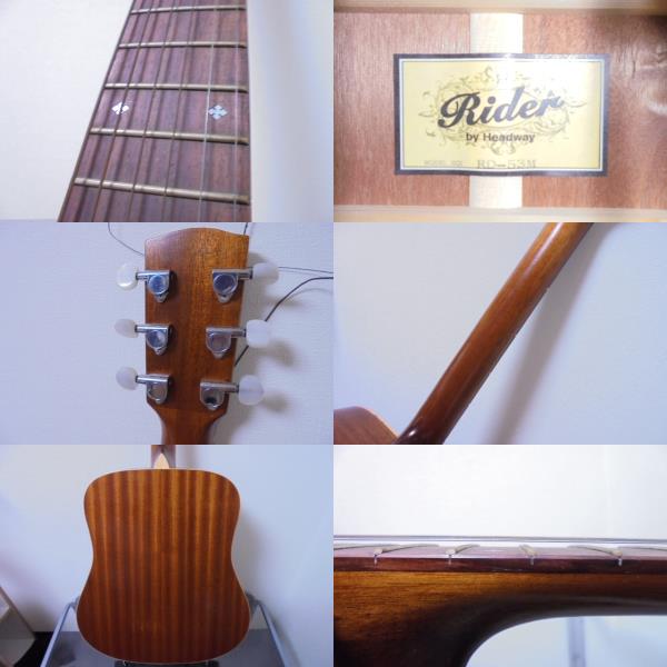 Rider by Headway アコースティックギター RD-53M アコギ 【公式通販】