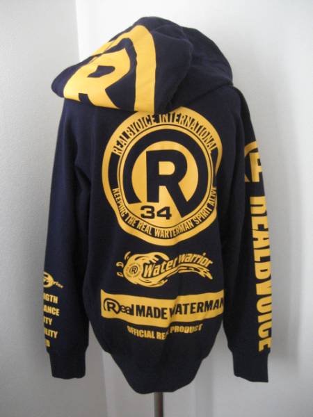 新品■RealBvoice■リアルビーボイス■パーカ【Ｓ】紺系1674
