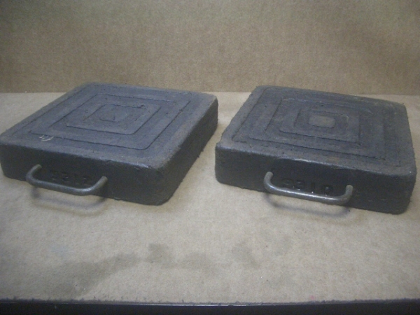 クレーン　ジャッキ　アウトリガ　敷板　2枚セット　③