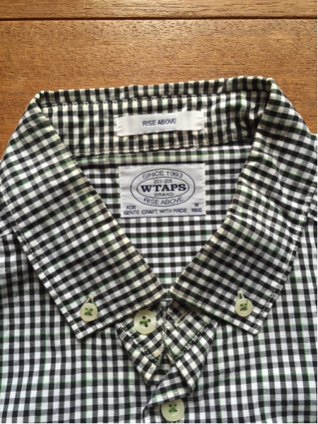 wtaps チェクシャツ WTAPS チェック柄 ウールシャツジャケット WTAPS