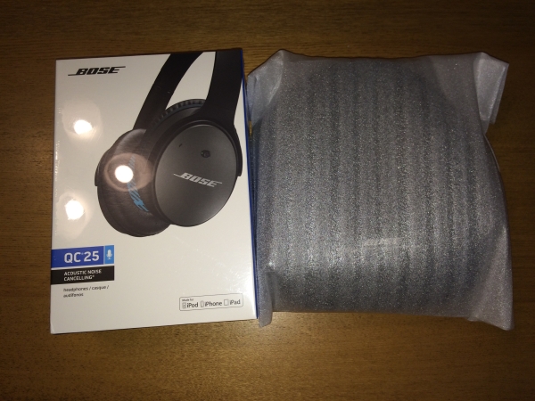 【新品】BOSE QuietComfort 25ブラック QC25 ボーズ iPhone/iPad