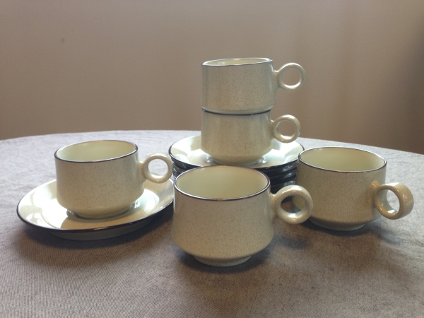 ノリタケFolkstoneカップ&ソーサー5客セットB_1