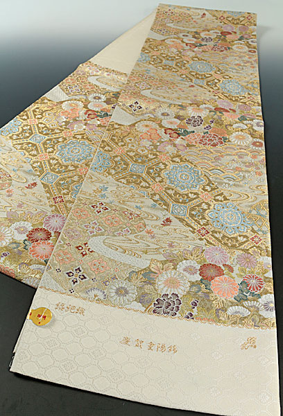 【和遊館】OFx613　仕立付！西陣織『織匠小平』紹把織袋帯