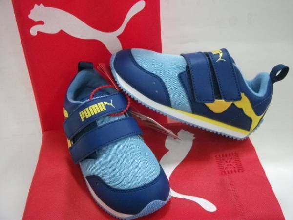 税0 プーマ ワンパ 3 V ブルー17cm1足3150即決am21jb1