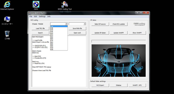 マニュアル付 BMW Eシリーズコーディング診断ケーブルフルセット_3