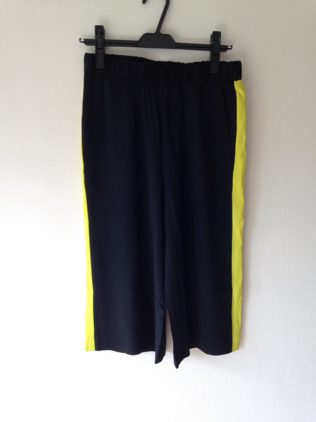 カタログ掲載MSGMエムエスジーエムラインガウチョパンツ新品未使