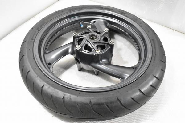 XJR1300/フロントホイール/タイヤ付/良品/8分山/RP03J