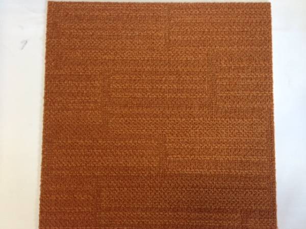 No.9-18◆日本製 タイルカーペット◆オレンジ柄物38枚