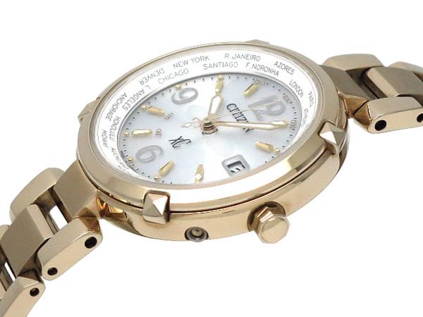 美品【シチズン】xC クロスシー 電波 TITANIA LINE HAPPY FLIGHT