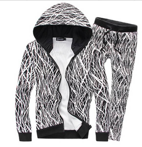 秋冬メンズ上下セット人気パーカースウェットジャージB630　XXL