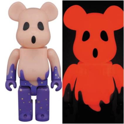 赤蓄光 HALLOWEEN BE@RBRICK400% ベアブリックハロウィン