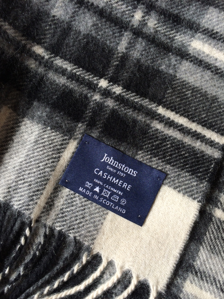 ジョンストンズ★カシミアマフラー