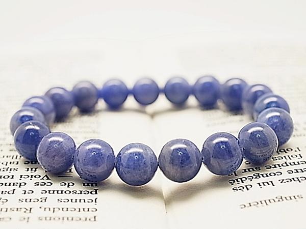 13A人生を良い方向へ導く タンザナイト ブレス 10.5mm【D039