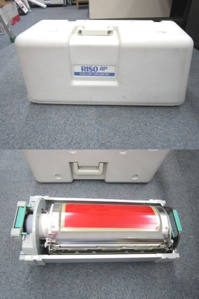 ケース付　理想科学　リソグラフ　RP310インクドラムＡ3レッド_3