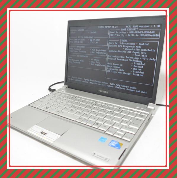 東芝RX2 SK140E 中古ジャンク品 Core2Duo 無線 1GB 指紋センサー