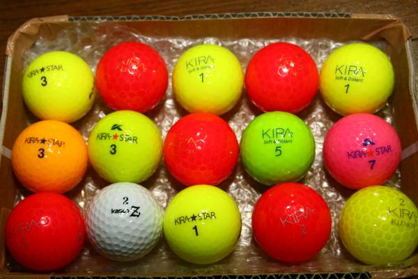 ゴルフボール　キャスコ／ＫＩＲＡスター　１５個　ロスト②_1