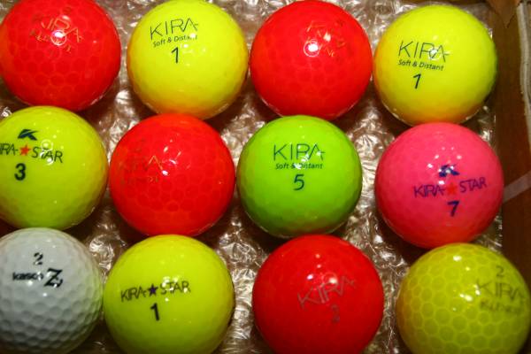 ゴルフボール　キャスコ／ＫＩＲＡスター　１５個　ロスト②_2