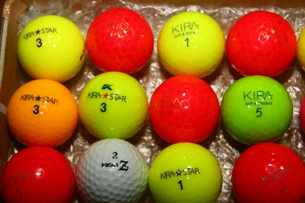 ゴルフボール　キャスコ／ＫＩＲＡスター　１５個　ロスト②_3