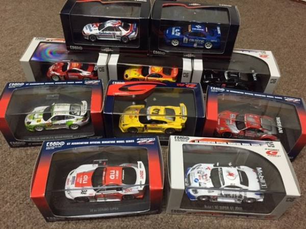エブロ ミニカー 10台セット スープラ カルソニック レクサス