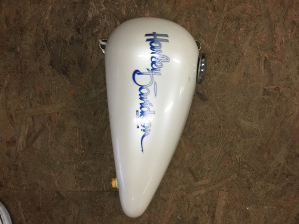 ハーレー タンク 分割 パン ナックル ショベル エボ ビンテージ_2